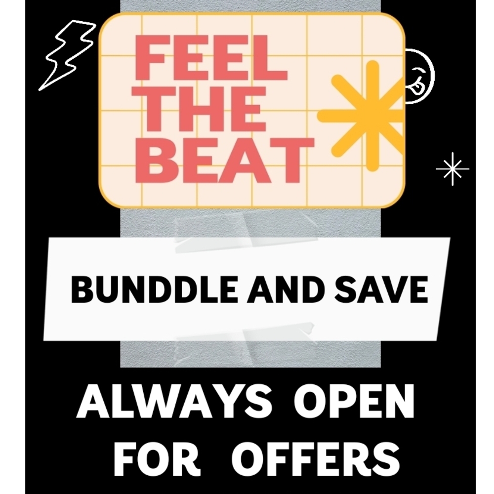 Zumba Fitness Feel the Beat Art - Black, White, Yellow